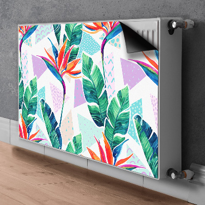 Magnet Heizkörperverkleidung Tropische flora
