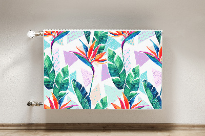 Magnet Heizkörperverkleidung Tropische flora