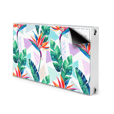 Magnet Heizkörperverkleidung Tropische flora