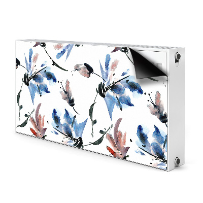 Magnet Heizkörperverkleidung Aquarellblüten