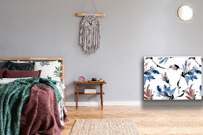 Magnet Heizkörperverkleidung Aquarellblüten