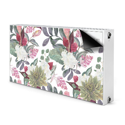 Heizkörperverkleidung magnet Farbenfrohe blumen