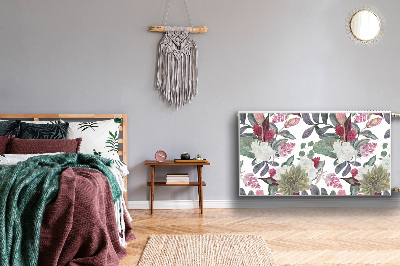 Heizkörperverkleidung magnet Farbenfrohe blumen