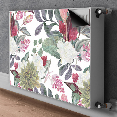 Heizkörperverkleidung magnet Farbenfrohe blumen