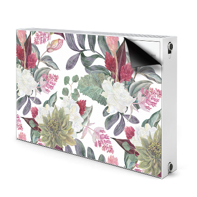 Heizkörperverkleidung magnet Farbenfrohe blumen