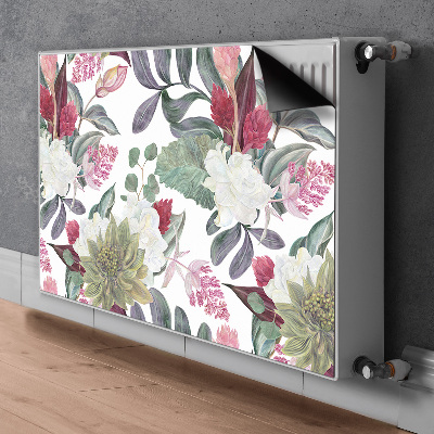 Heizkörperverkleidung magnet Farbenfrohe blumen