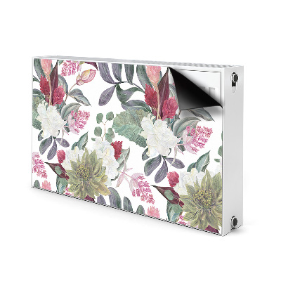 Heizkörperverkleidung magnet Farbenfrohe blumen
