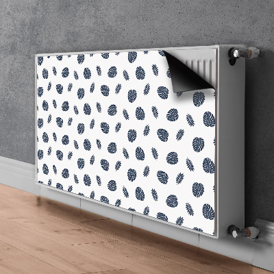 Heizkörperverkleidung magnet Tropenblätter