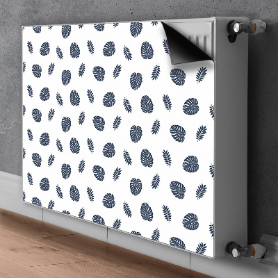 Heizkörperverkleidung magnet Tropenblätter