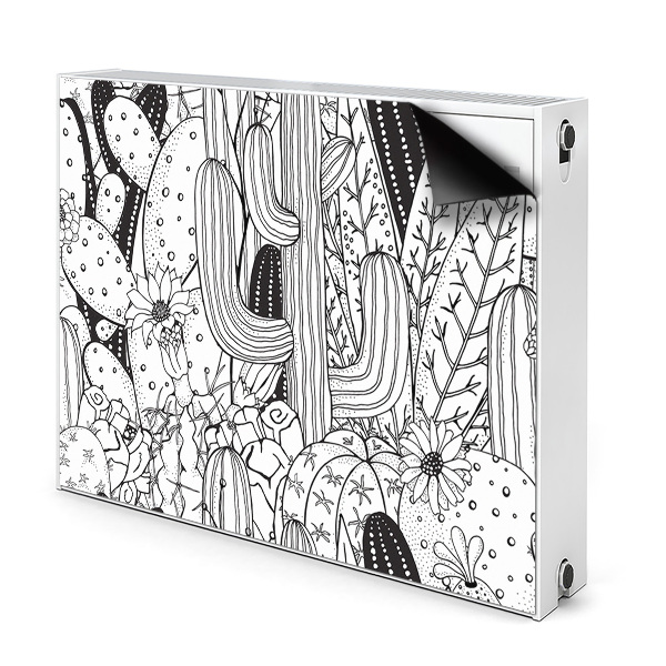 Heizkörperverkleidung magnet Cactus-comic-buch