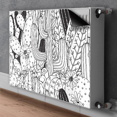 Heizkörperverkleidung magnet Cactus-comic-buch