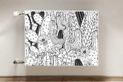 Heizkörperverkleidung magnet Cactus-comic-buch
