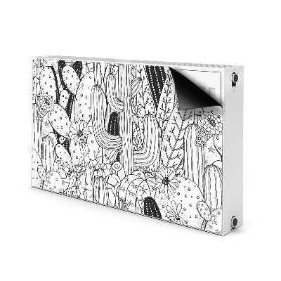 Heizkörperverkleidung magnet Cactus-comic-buch