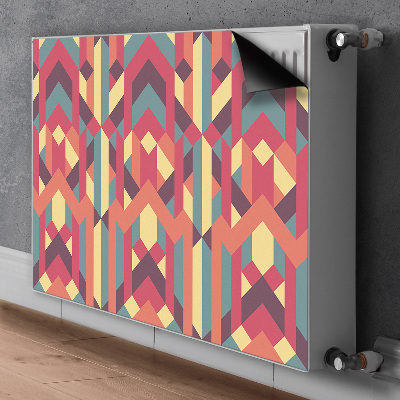 Heizkörperverkleidung magnet Farbenfrohe linien