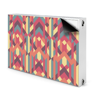 Heizkörperverkleidung magnet Farbenfrohe linien