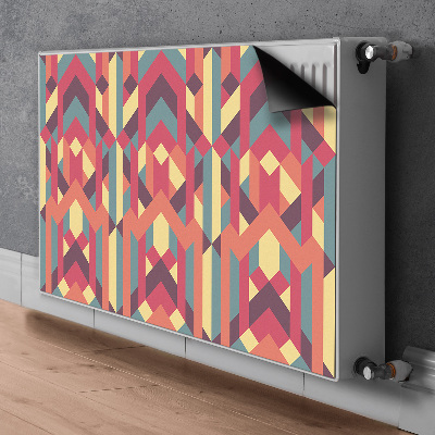 Heizkörperverkleidung magnet Farbenfrohe linien