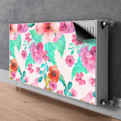 Dekorativer Heizkörpermagnet Schöne flora