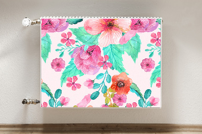 Dekorativer Heizkörpermagnet Schöne flora
