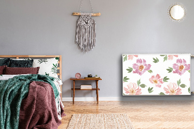 Magnet Heizkörperverkleidung Aquarellblüten