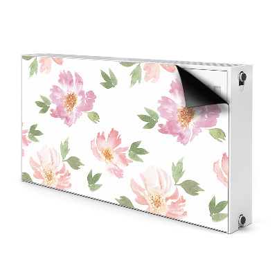 Magnet Heizkörperverkleidung Aquarellblüten