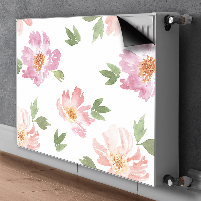 Magnet Heizkörperverkleidung Aquarellblüten