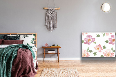 Magnet Heizkörperverkleidung Aquarellblüten