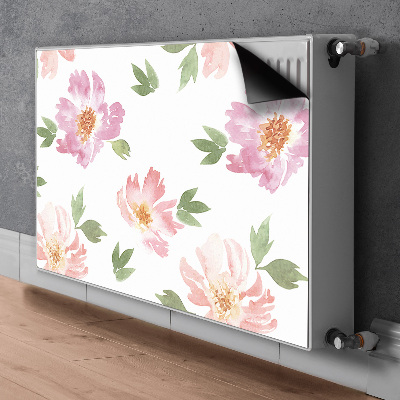 Magnet Heizkörperverkleidung Aquarellblüten