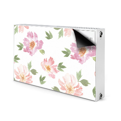 Magnet Heizkörperverkleidung Aquarellblüten
