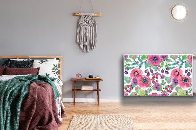 Heizkörperverkleidung magnet Blumen und beeren