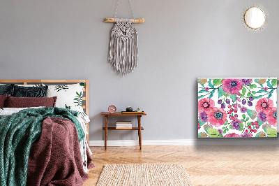 Heizkörperverkleidung magnet Blumen und beeren