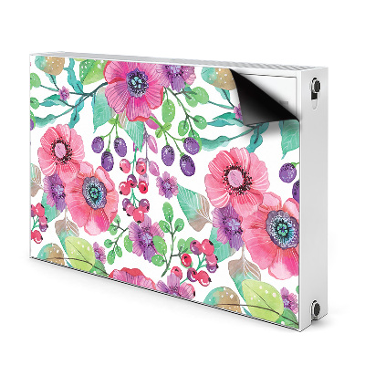 Heizkörperverkleidung magnet Blumen und beeren