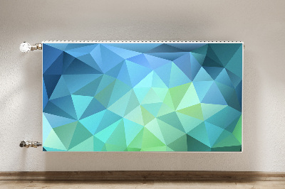 Magnet Heizkörperverkleidung Blaue abstraktion