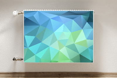 Magnet Heizkörperverkleidung Blaue abstraktion