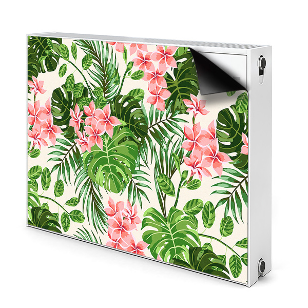 Heizkörperverkleidung magnet Hawaii blumen
