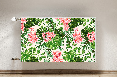 Heizkörperverkleidung magnet Hawaii blumen