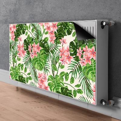 Heizkörperverkleidung magnet Hawaii blumen