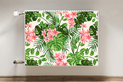 Heizkörperverkleidung magnet Hawaii blumen