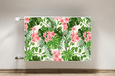 Heizkörperverkleidung magnet Hawaii blumen