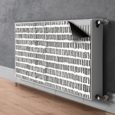 Magnet Heizkörperverkleidung Abstrakte linien