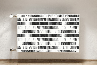 Magnet Heizkörperverkleidung Abstrakte linien