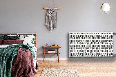 Magnet Heizkörperverkleidung Abstrakte linien
