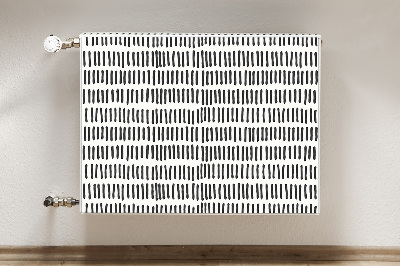 Magnet Heizkörperverkleidung Abstrakte linien