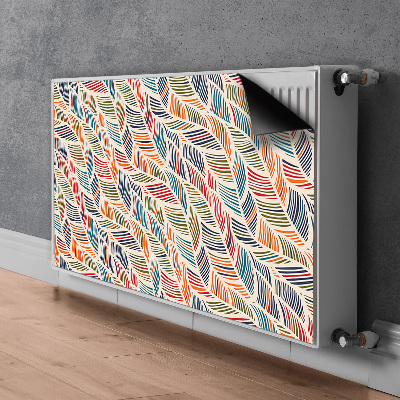 Heizkörperverkleidung magnet Bunte wellen