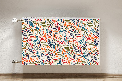 Heizkörperverkleidung magnet Bunte wellen