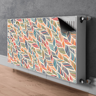Heizkörperverkleidung magnet Bunte wellen