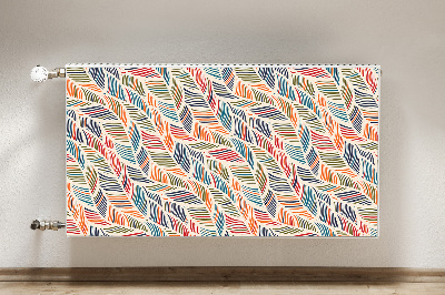 Heizkörperverkleidung magnet Bunte wellen