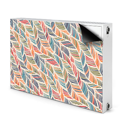 Heizkörperverkleidung magnet Bunte wellen
