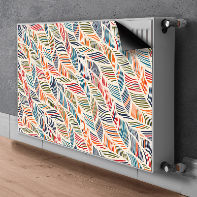 Heizkörperverkleidung magnet Bunte wellen