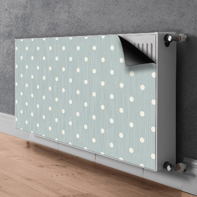 Magnet Heizkörperverkleidung Weiße tupfen