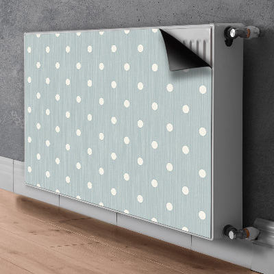 Magnet Heizkörperverkleidung Weiße tupfen